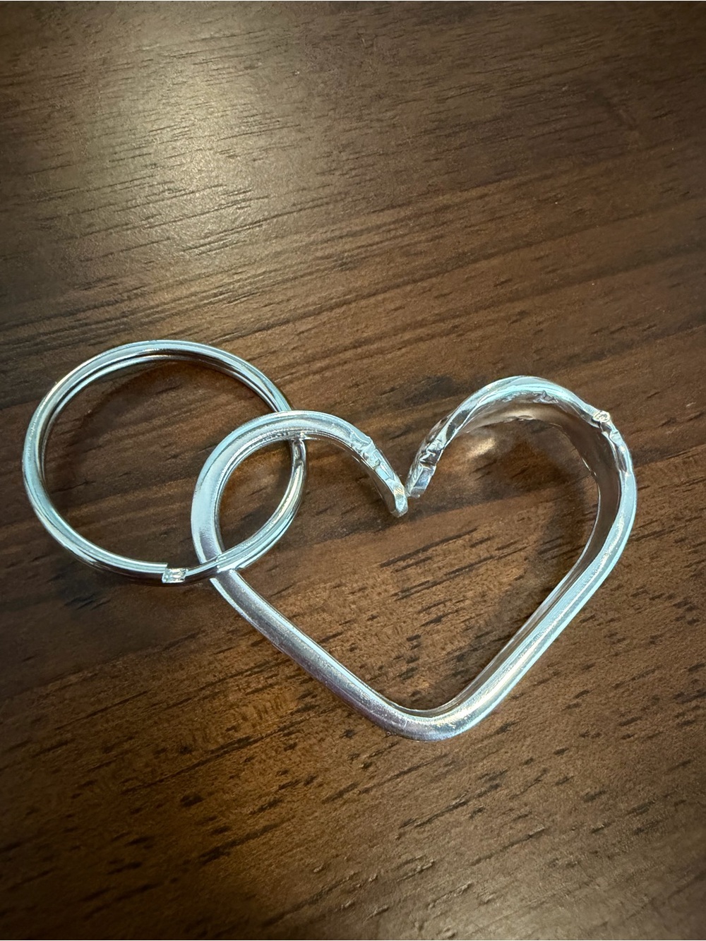 Heart Silverware Keychain
